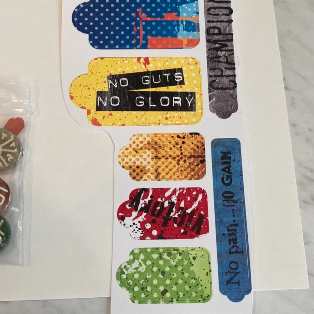 Scrapbook Junk Journal Letters, Tags, Paper Scraps